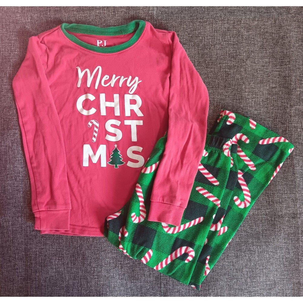 Pajamas 5T PJ Place Christmas sleepwear Set with Trees